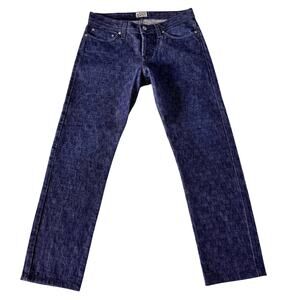 Naked & Famous Mens Jeans Weird Guy Japanese Mixed Boxed Twill 30x27.5